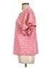 CeCe Pink Short Sleeve Top Size L - photo 5