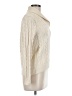 Jeanne Pierre 100% Cotton Ivory Turtleneck Sweater Size M - photo 4