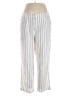 Old Navy Stripes Silver Linen Pants Size XL - photo 1