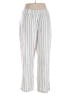 Old Navy Stripes Silver Linen Pants Size XL - photo 2