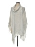 Sunday in Brooklyn Silver Poncho Size M - photo 1