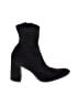 Just Fab Black Ankle Boots Size 7 1/2 - photo 1