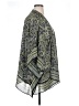 Catherines 100% Polyester Green Black Kimono Size 0X - 1X - photo 4
