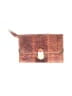 Santi 100% Leather Brown Leather Clutch One size - photo 1