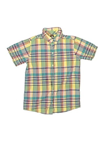 Tea Short Sleeve Button-Down Shirt (view 1)