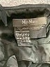 Max Mara 100% Silk Black Cocktail Dress Size 6 - photo 7