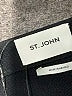 St. John Solid Black Formal Skirt Size 4 - photo 4
