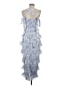 Mable 100% Rayon Blue Cocktail Dress Size S - photo 2