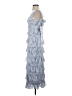 Mable 100% Rayon Blue Cocktail Dress Size S - photo 5