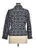 Christopher & Banks 100% Cotton Print Blue Jacket Size XL (petite) - photo 2