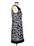 Connected Apparel Graphic Blue Cocktail Dress Size 12 - photo 4