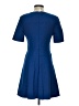 Tibi Solid Blue Casual Dress Size 4 - photo 2
