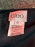 Cleo 100% Polyester Paisley Teal Casual Skirt Size 12 - photo 4