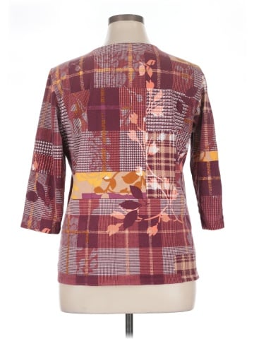 Christopher & Banks 3/4 Sleeve T-Shirt (view 2)