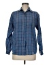 Tabi Plaid Blue Long Sleeve Blouse Size M - photo 1