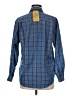 Tabi Plaid Blue Long Sleeve Blouse Size M - photo 2