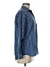 Tabi Plaid Blue Long Sleeve Blouse Size M - photo 4
