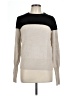French Connection Color Block Tan Pullover Sweater Size L - photo 1