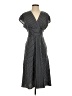 Max Studio Chevron-herringbone Gray Casual Dress Size S - photo 1