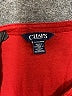 Chaps Red 3/4 Sleeve Blouse Size 3X - photo 7