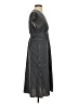 Max Studio Chevron-herringbone Gray Casual Dress Size S - photo 4