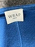 Wrap Blue 3/4 Sleeve T-Shirt Size UK 6 / US 2 - photo 7