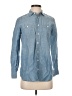 J.Crew Blue Long Sleeve Button-Down Shirt Size XXS - photo 1