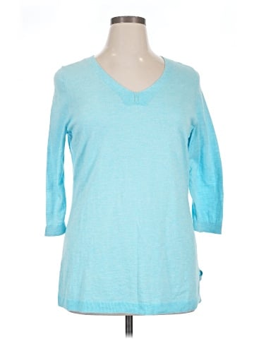 Talbots 3/4 Sleeve T-Shirt (view 1)