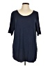 Chico's Blue 3/4 Sleeve T-Shirt Size Lg (2) - photo 1