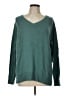 Lucky Brand Green Pullover Sweater Size L - photo 1