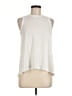 J.Crew Ivory Sleeveless T-Shirt Size M - photo 1
