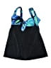 Longitude Tropical Black Swimsuit Top Size 12 - photo 1