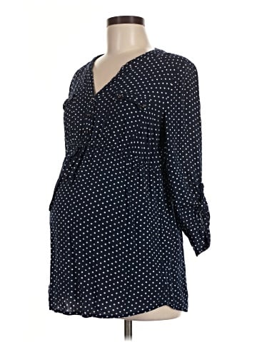 Motherhood 3/4 Sleeve Blouse (view 1)