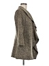Calvin Klein Animal Print Tan Coat Size 8 - photo 4