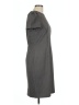Antonio Melani Solid Gray Casual Dress Size 10 - photo 4