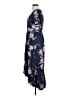 Roxy Floral Blue Casual Dress Size L - photo 5
