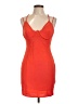 Guess Orange Cocktail Dress Size L - photo 1