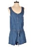 W118 by Walter Baker 100% Lyocell Solid Blue Romper Size S - photo 1