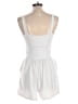 Susana Monaco Solid White Romper Size L - photo 2