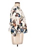 Zara Basic Ivory 3/4 Sleeve Blouse Size L - photo 4