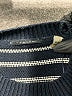 T Tahari Stripes Black Pullover Sweater Size XS - photo 7