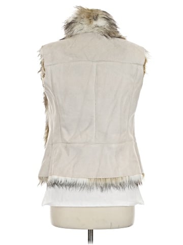 Zara Basic Faux Fur Vest (view 2)