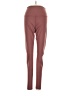 Alo Solid Burgundy Active Pants Size S - photo 1