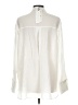 Zara 100% Polyamide Ivory Long Sleeve Button-Down Shirt Size L - photo 2