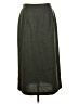 Unbranded 100% Polyester Solid Green Casual Skirt Size 12 (petite) - photo 1