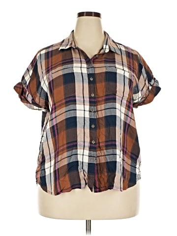 Harley Davidson Short Sleeve Blouse (view 1)