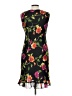 Worthington Floral Black Cocktail Dress Size 10 Petite - photo 2