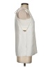 Helmut Lang 100% Polyester Ivory Sleeveless Top Size P (petite) - photo 4