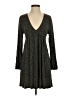 Pull&Bear Polka Dots Black Casual Dress Size S - photo 1