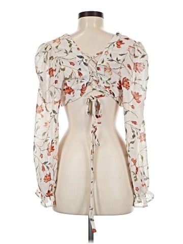 Blush Long Sleeve Blouse (view 2)